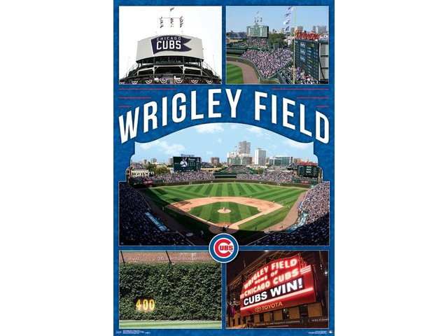 Chicago Cubs__ - Wrigley Field 17 Poster Print (22 x 34)
