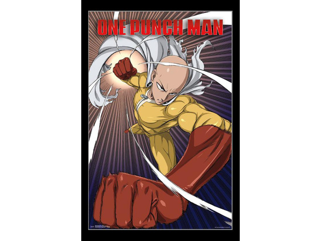 One Punch Man - Saitama Poster Print (22 x 34)