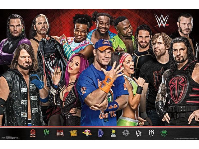Wwe - Group 17 Poster Print (34 x 22)