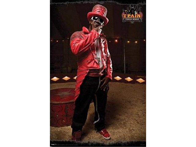 T-Pain - Red Poster Print (24 x 36)