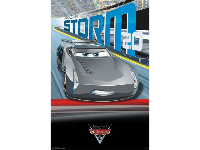 Cars 3 - Storm Poster Print (22 x 34)