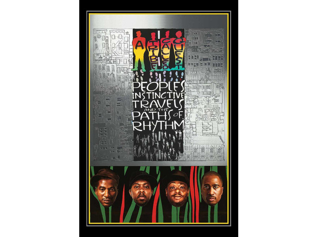 A Tribe Called Quest Peoples Instinctive Travels And Paths Of Rhythm Poster Print (22 x 34)