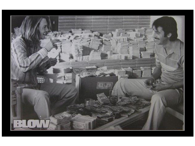 Blow Piles Of Cash Poster Print (34 x 22)
