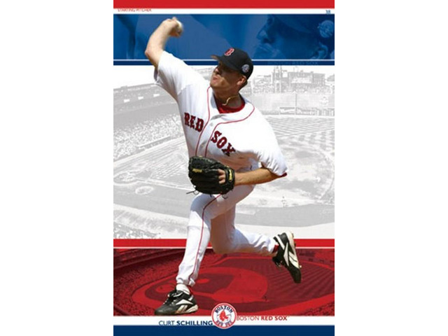 Boston Red Sox - Curt Schilling Poster Print (24 x 36)