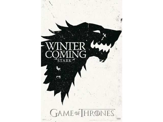 Game Of Thrones Winter Winter Is Coming Poster Print (22 x 34)