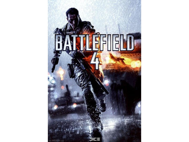 Battlefield 4 - Game Cover Poster Print (24 x 36)