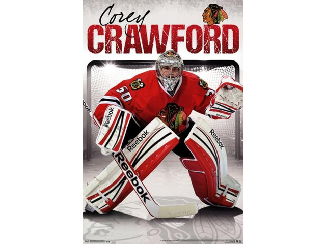 Chicago Blackhawks - Corey Crawford 2013 Poster Print (22 x 34)