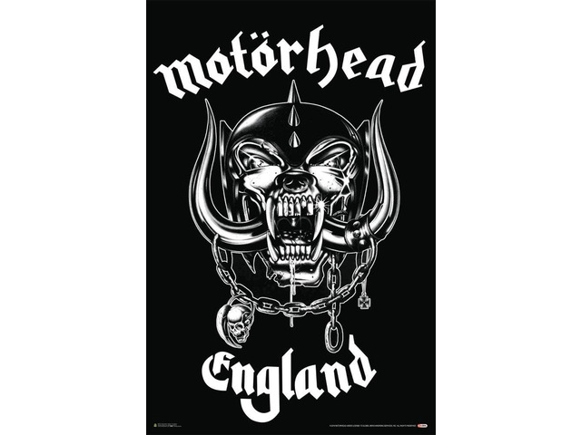 Motorhead England Poster Print (22 x 34)