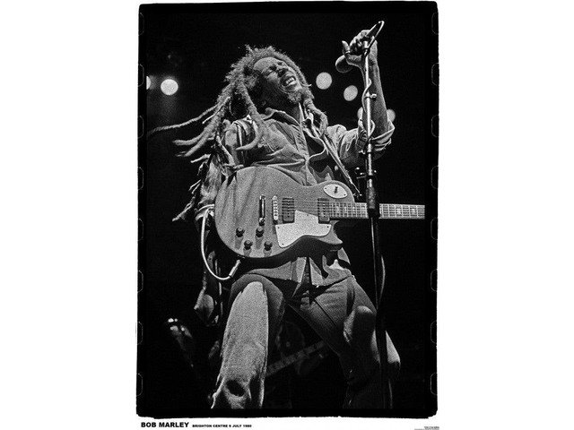 Bob Marley Brighton Live At Brighton Poster (24 x 36)