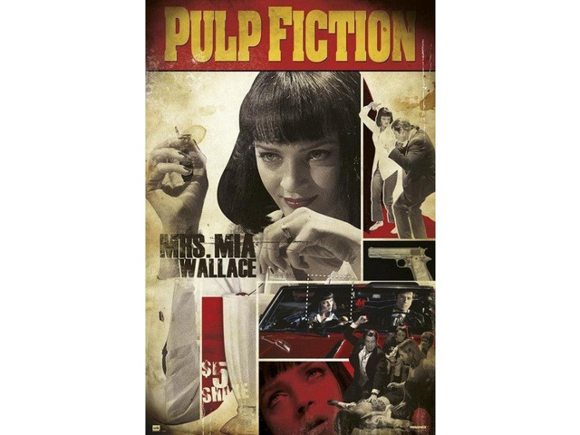 Pulp Fiction - Mia Poster Print (22 x 34)