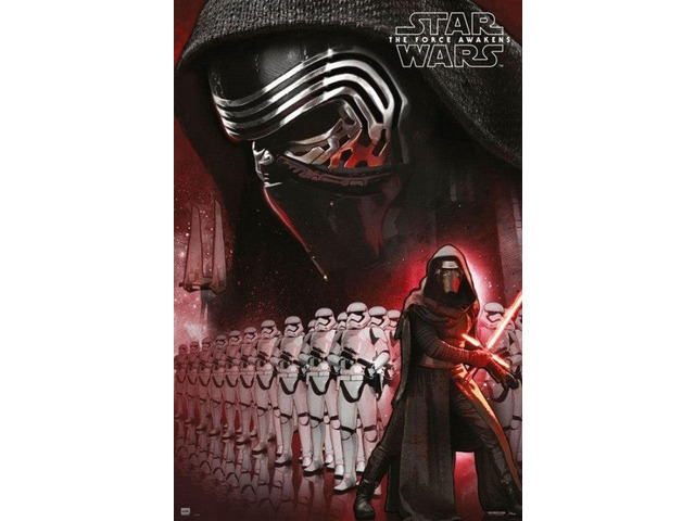 Star Wars The Force Awakens Kylo Ren Poster Print (24 X 36)