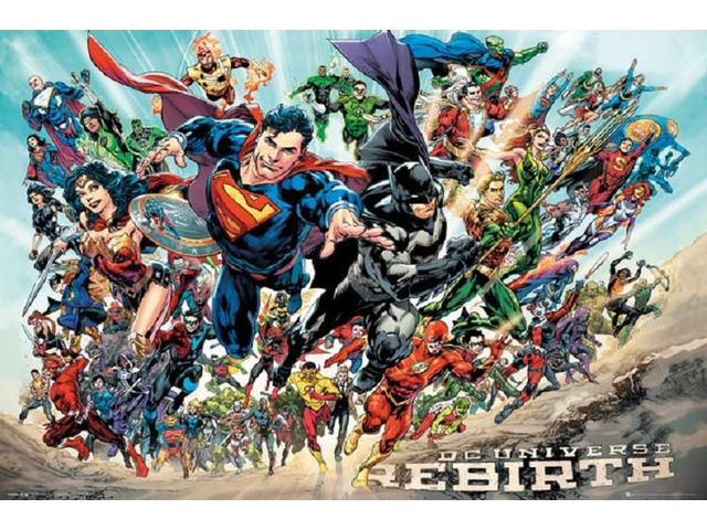 Dc Comics Universe Rebirth Poster Print (34 x 22)