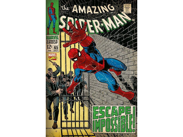 Spiderman Escape Escape Impossible Poster Print (24 X 36)
