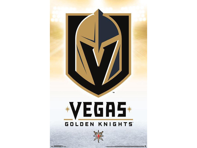 Vegas Golden Knights__ - Logo Poster Print (22 x 34)