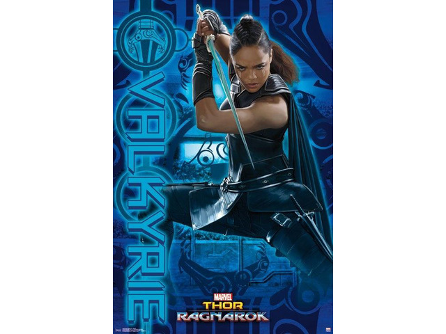 Thor Ragnarok - Valkyrie Poster Print (22 x 34)