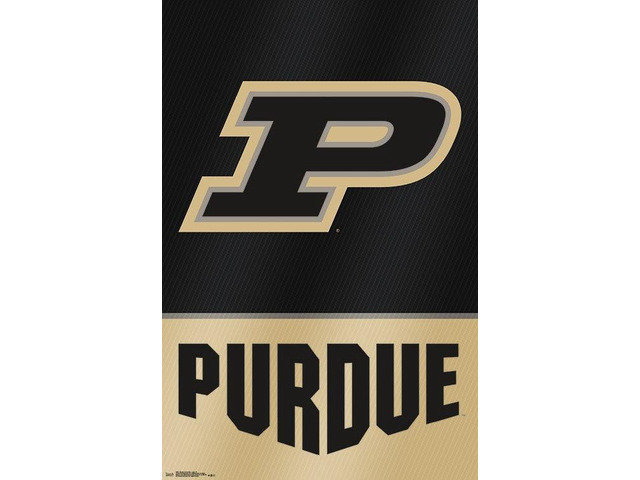 Purdue University - Logo Poster Print (22 x 34)