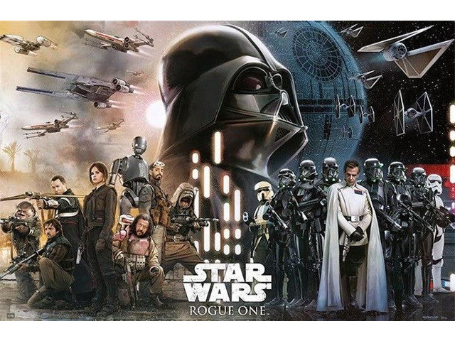 Rogue One - Galaxy - A Star Wars Story Poster Print (22 x 34)