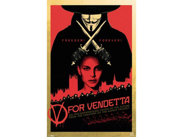 V For Vendetta Poster Print (22 x 34)