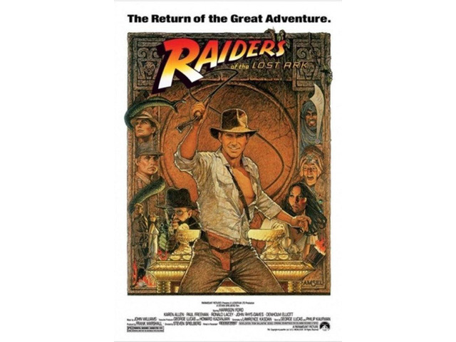 Raiders Of The Lost Ark - Indiana Jones Poster Print (22 x 34)