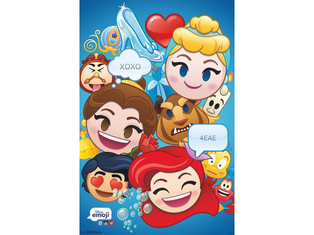 Disney Emoji - Princess Poster Print (22 x 34)