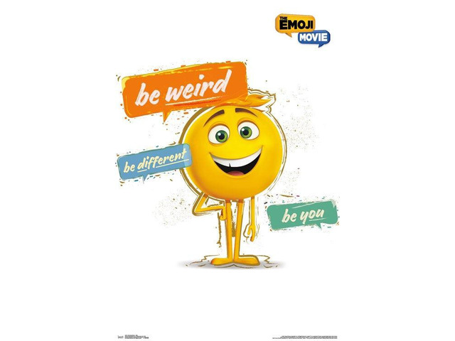 The Emoji Movie - Meh Poster Print (22 x 34)