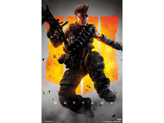 Call Of Duty Black Ops 4 - Battery Key Art Poster Print (22 x 34)