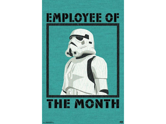 Star Wars - Employee Of The Month Poster Print (22 x 34)