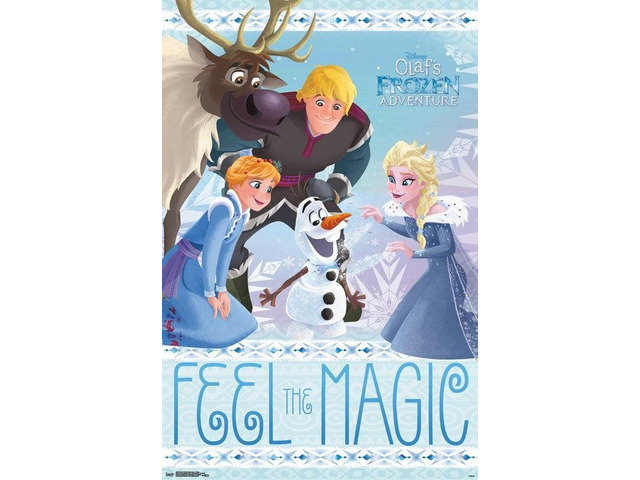 Olaf's Frozen Adventure - Group Poster Print (22 x 34)