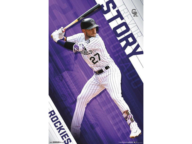 Colorado Rockies_ - Trevor Story Poster Print (22 x 34)