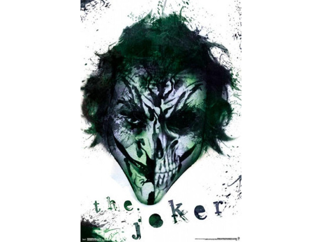 The Joker - Skull Poster Print (22 x 34)