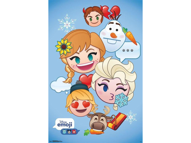 Disney Emoji - Frozen Poster Print (22 x 34)