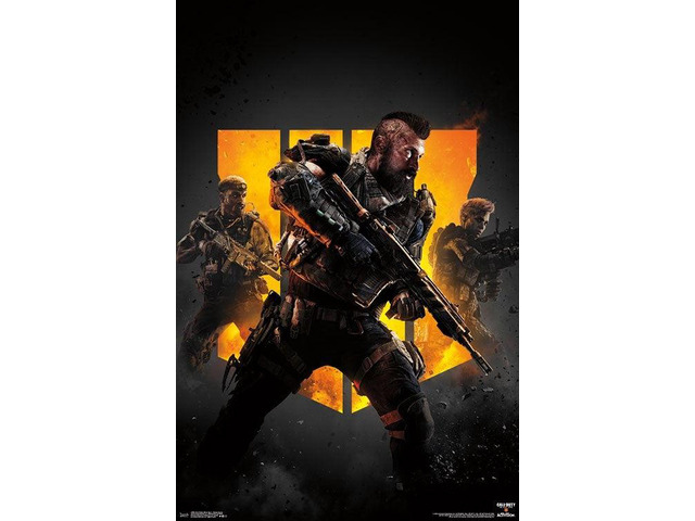 Call Of Duty Black Ops 4 - Group Key Art Poster Print (22 x 34)