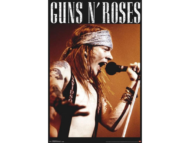 Guns N' Roses - Axel Poster Print (22 x 34)