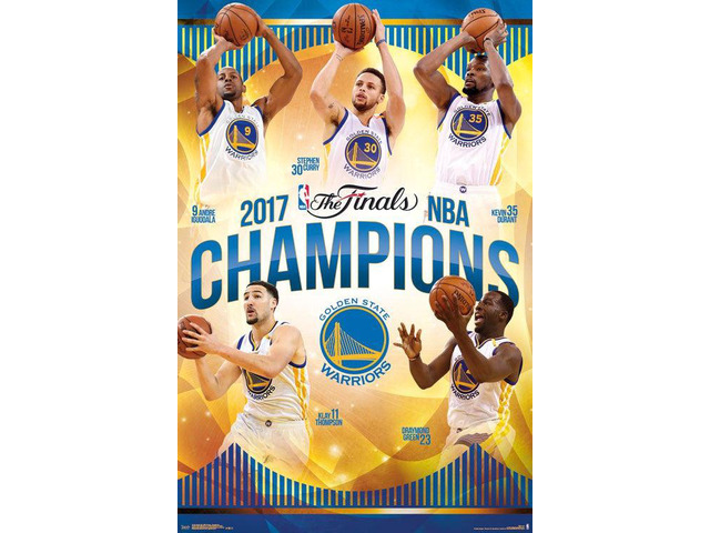 2017 NBA Finals - Champions Poster Print (24 x 36)