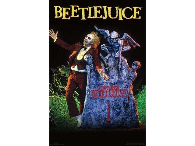 Beetlejuice - Grave Poster Print (22 x 34)