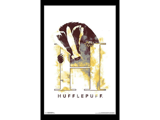 Harry Potter - Hufflepuff Illustrated Poster Print (22 x 34)