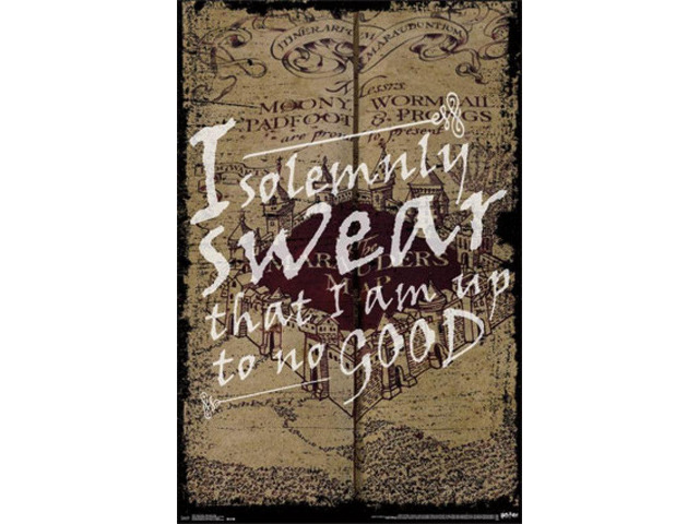 Harry Potter - Marauder's Map Poster Print (22 x 34)