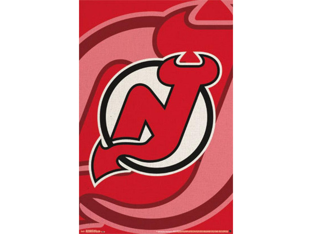 New Jersey Devils & reg - Logo 14 Poster Print (22 x 34)