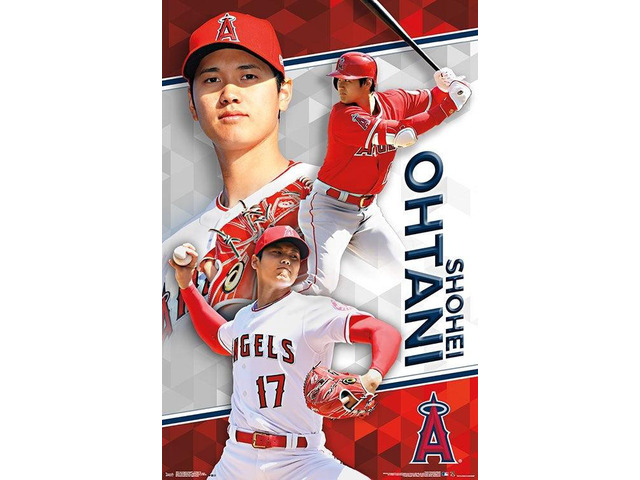 Los Angeles Angels__ - Shohei Ohtani Poster Print (22 x 34)