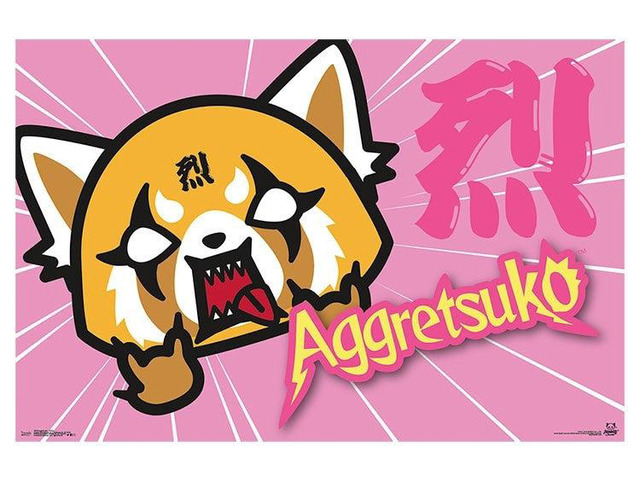 Aggretsuko - Horns Poster Print (22 x 34)
