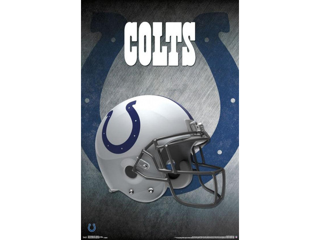 Indianapolis Colts - Helmet 16 Poster Print (22 x 34)