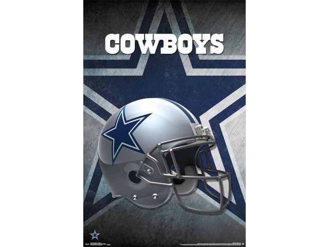 Dallas Cowboys - Helmet 16 Poster Print (22 x 34)