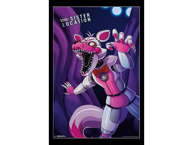 Five Nights At Freddy's Sister Location - Funtime Foxy Poster Print (22 x 34)