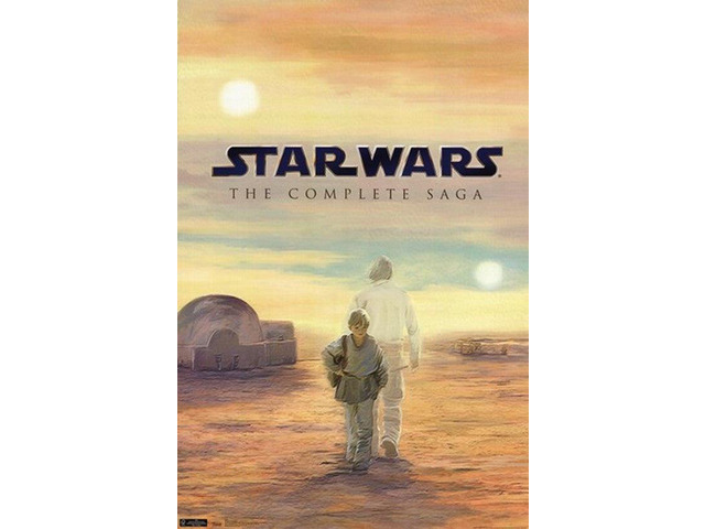 Star Wars - Blu Ray Box Poster Print (24 x 36)