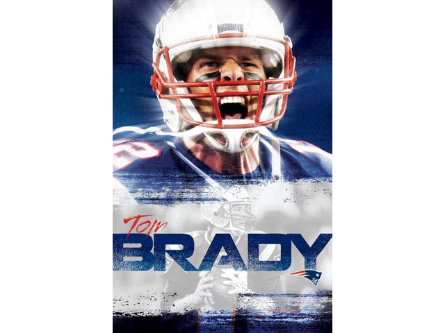 New England Patriots – Tom Brady 16 Poster Print (22 x 34)