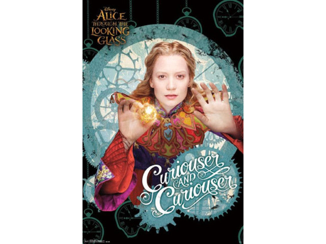 Alice in Wonderland 2 Through the Looking Glass - Alice Poster (22 x 34)