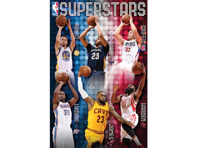 NBA - Superstars 15 Poster Print (22 x 34)