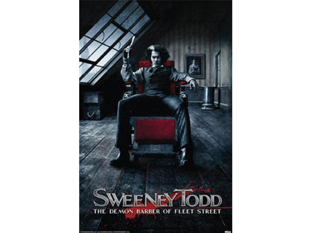 Sweeney Todd - The Demon Barber of Fleet Street Poster Print (22 x 34)