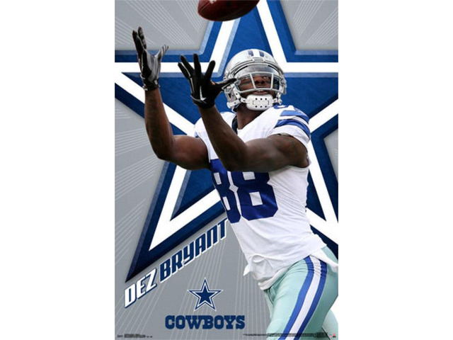 Dallas Cowboys - Dez Bryant 2015 Poster Print (24 x 36)