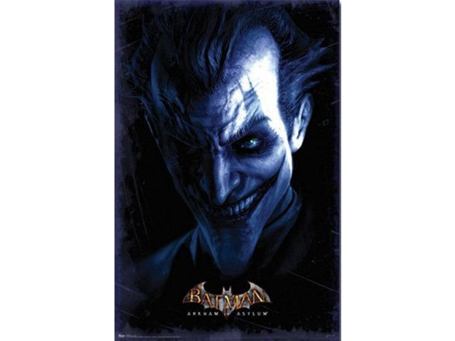 Batman Arkham Asylum - Joker Poster Print (24 x 36)